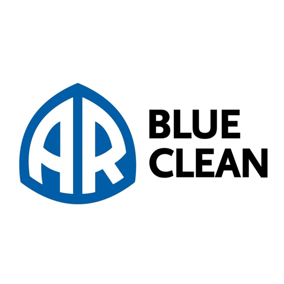 Blue Clean AR 142 S Instructions De Montage, D'entretien Et D'utilisation