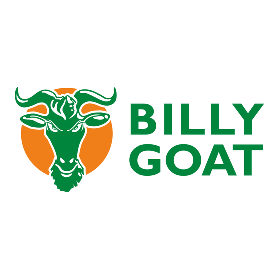 Billy Goat QV550EU Manuel D'instructions