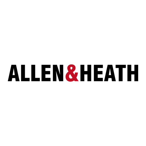 ALLEN & HEATH ML3000 Mode D'emploi