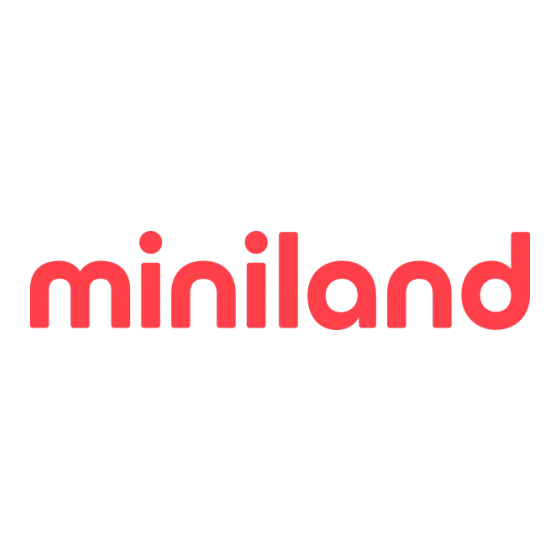 miniland baby eMyScale Manuel D'utilisation