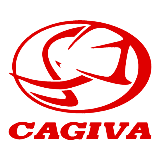 Cagiva canyon Livret D'utilisation Et D'entretien