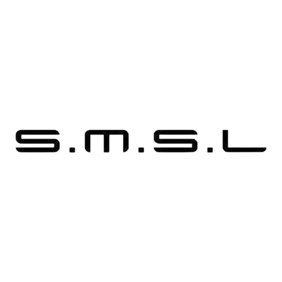 SMSL DO100 Manuel D'utilisation