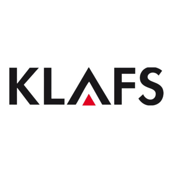 Klafs Mk5 SL KIN Manuel De Montage Et De Service