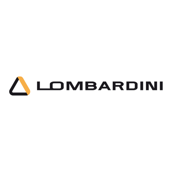Lombardini LGW 523 mpi Manuel D'atelier