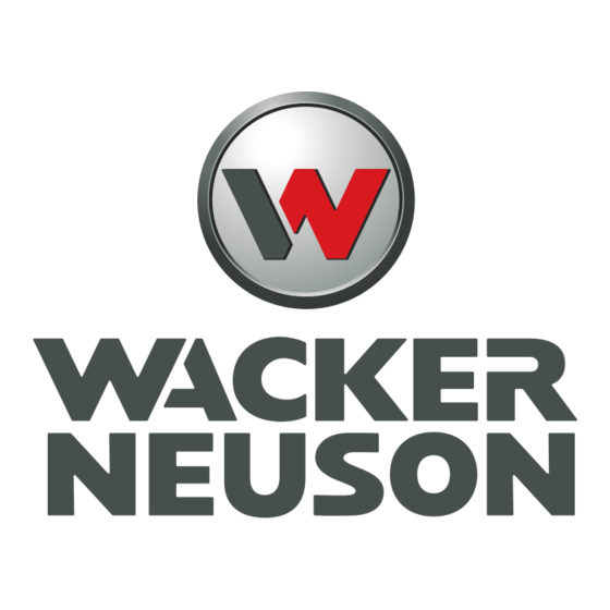 Wacker Neuson P 35A Notice D'emploi