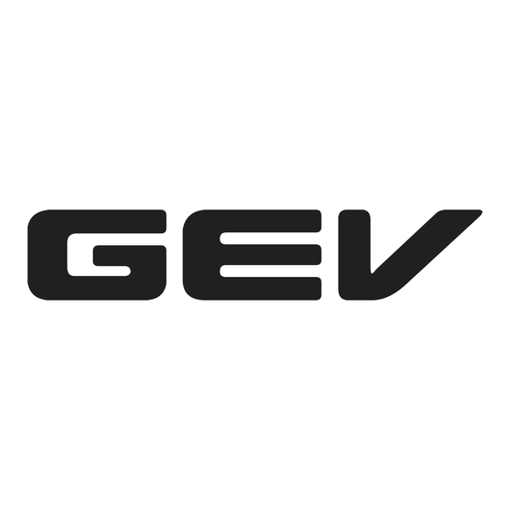 GEV FMR 4245 Mode D'emploi