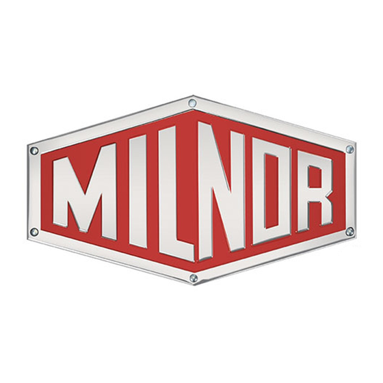 Milnor MWR/T12X5 Mode D'emploi