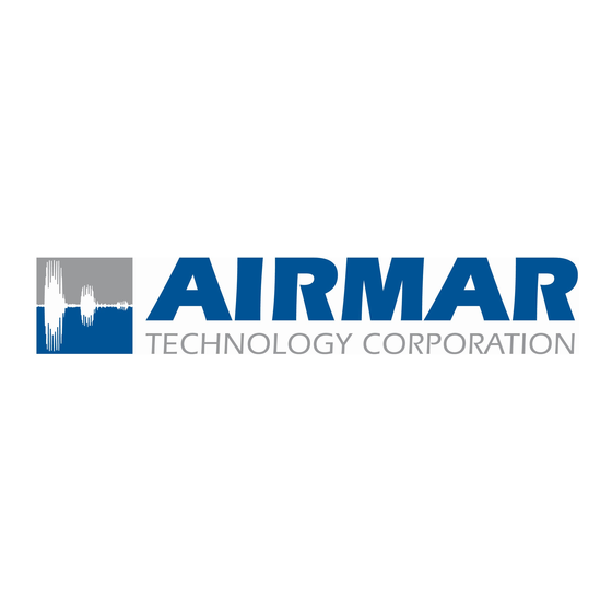 Airmar TM258 Guide Du Propriétaire & Instructions D'installation
