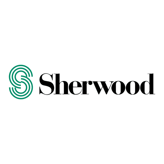 Sherwood RX-5502 Notice D'utilisation