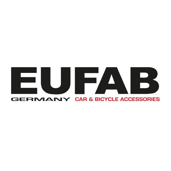 EUFAB BIKE THREE Mode D'emploi