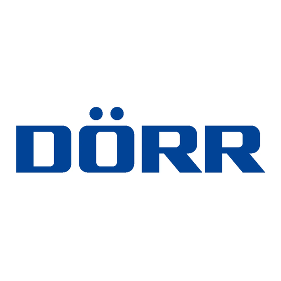 Dörr e-protect Am Notice D'utilisation