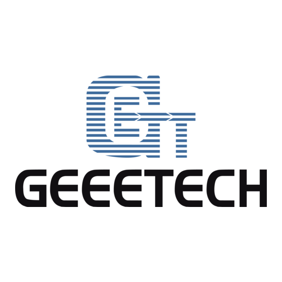 Geeetech a10M Manuel De L'utilisateur