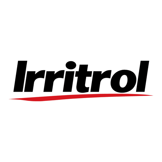 Irritrol Rain Dial-R Serie Guide Rapide De Démarrage