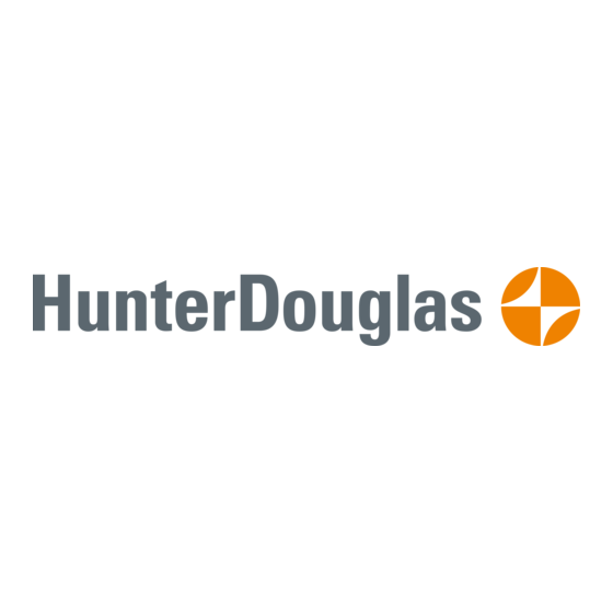 Hunter Douglas ProScreen ZIP Notice De Montage