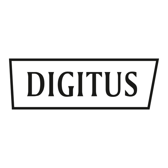 Digitus DA-70860 Guide D'utilisation