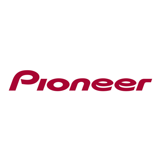 Pioneer GM-D8604 Mode D'emploi