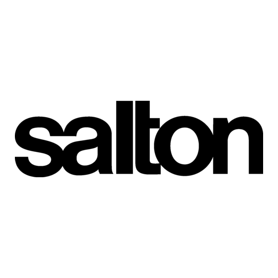 Salton Essentials EFC1775 Mode D'emploi