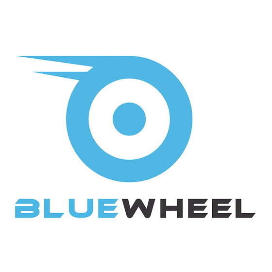 Bluewheel HX600 Mode D'emploi