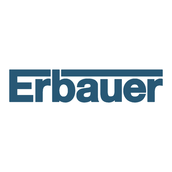 Erbauer ERO400 Instructions D'origine