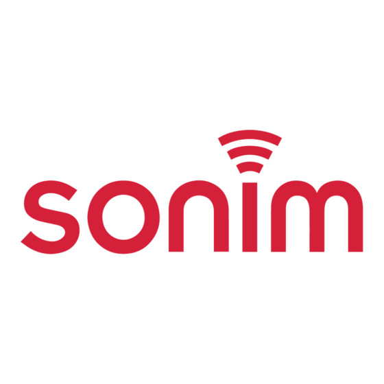 Sonim W100 Guide De Démarrage