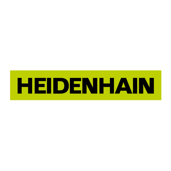 HEIDENHAIN RCN 2 0 Serie Instructions De Montage