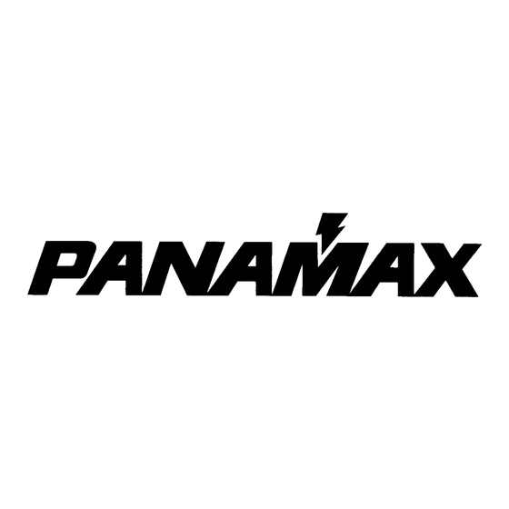 Panamax POWER360 P360-6 Manuel D'instructions