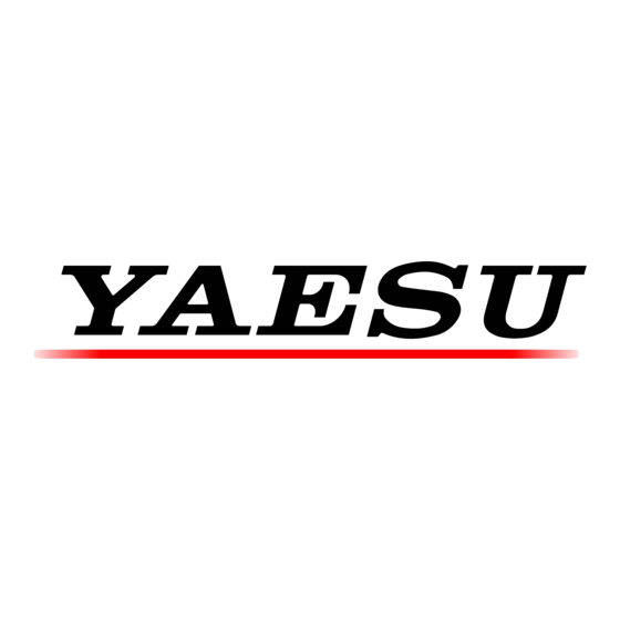 Yaesu VX-110 Mode D'emploi