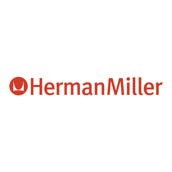 HermanMiller MIRRA Manuel D'utilisation