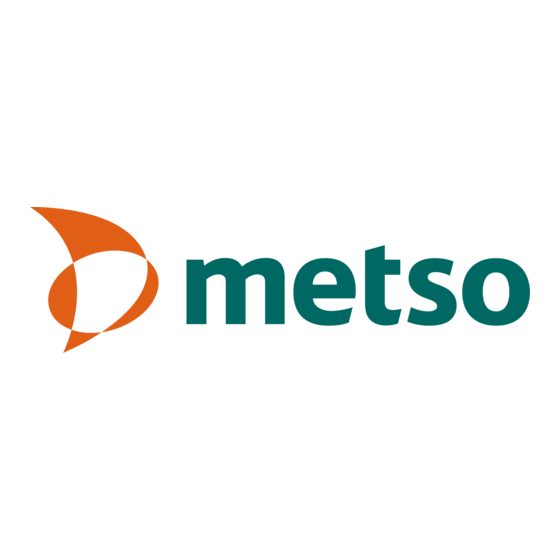 metso RMS-SD1 Manuel De L'utilisateur