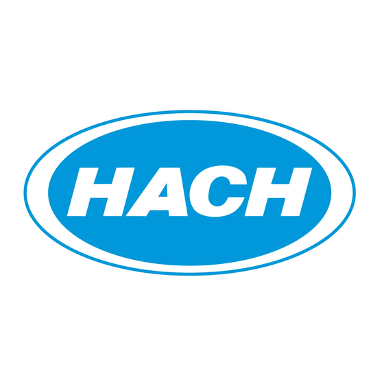 Hach SC4500 Instructions D'utilisation