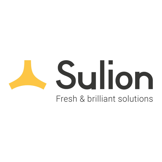 SULION 1005400 Mode D'emploi