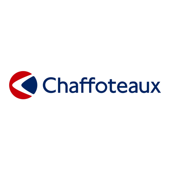 CHAFFOTEAUX ZELIOS XP 2.5 V Instructions De Service