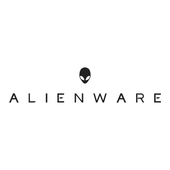 Alienware Tobii 17 R4 Guide D'utilisation