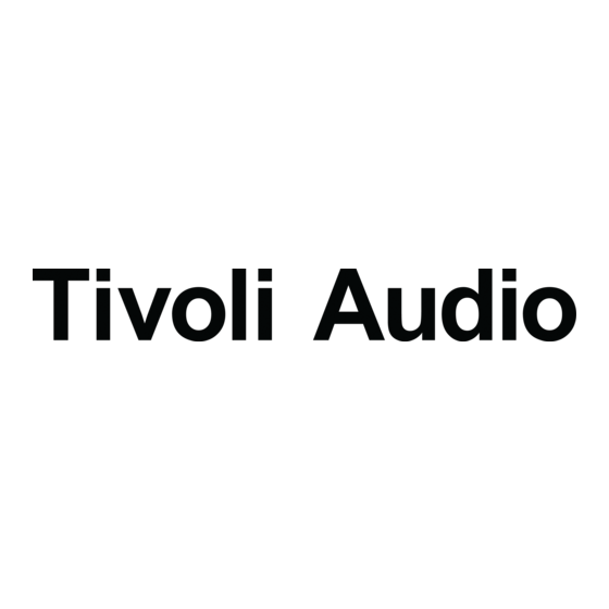 Tivoli Audio MUSIC SYSTEM Mode D'emploi