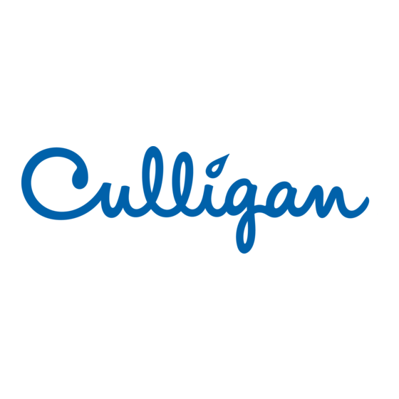 Culligan G1 Série Directives D'installation Et D'entretien