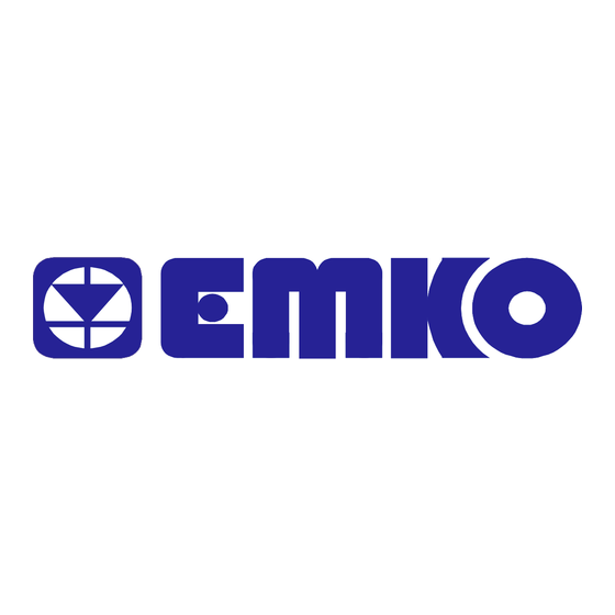 EMKO ESM-9944 Guide Rapide