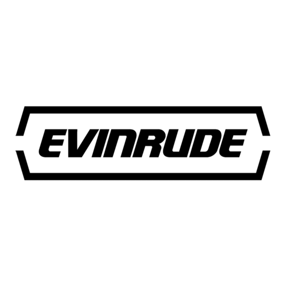 Evinrude B4R4 IN Guide De L'opérateur