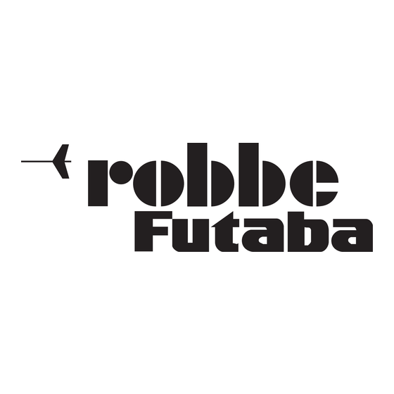 ROBBE-Futaba FC-16 Boat'n Truck Instructions D'utilisation