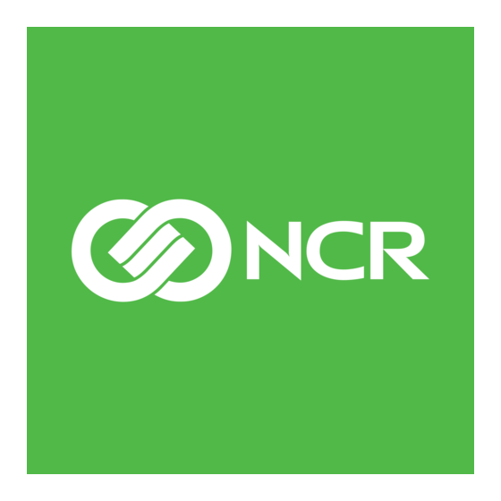 NCR Orderman7 Notice D'utilisation