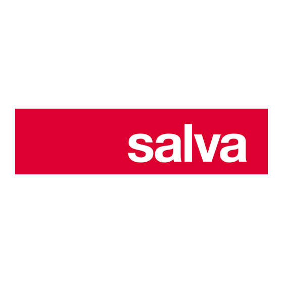 Salva SM-11-O Instructions D'installation Et Fonctionnement