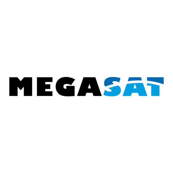 Megasat Caravanman Kompakt Mode D'emploi