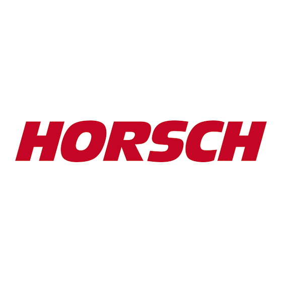 horsch E-Manager Manuel D'utilisation