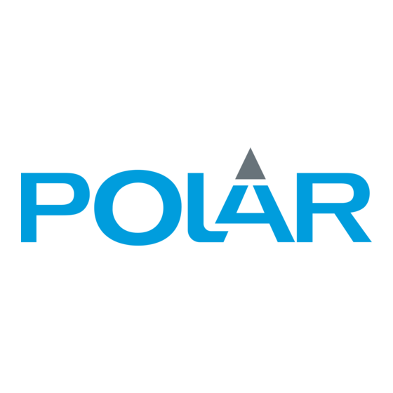 Polar Refrigeration G604 Mode D'emploi