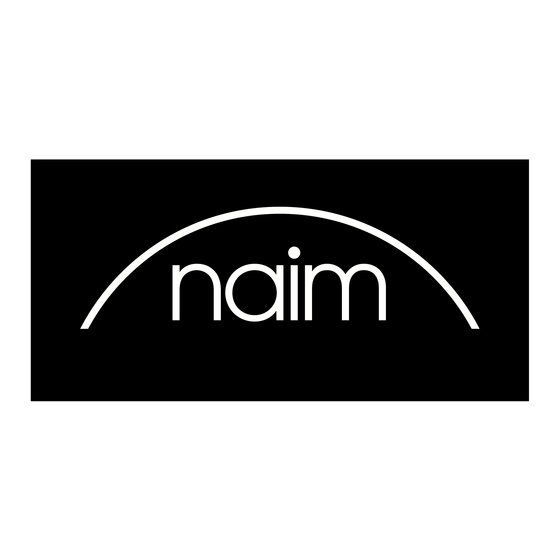 NAIM NAT05 XS Mode D'emploi