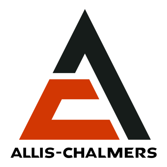 Allis-Chalmers AC130 Série Manuel D'utilisation