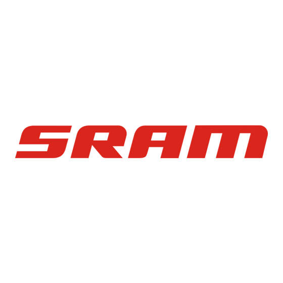 SRAM Road X-Sync Manuel D'installation