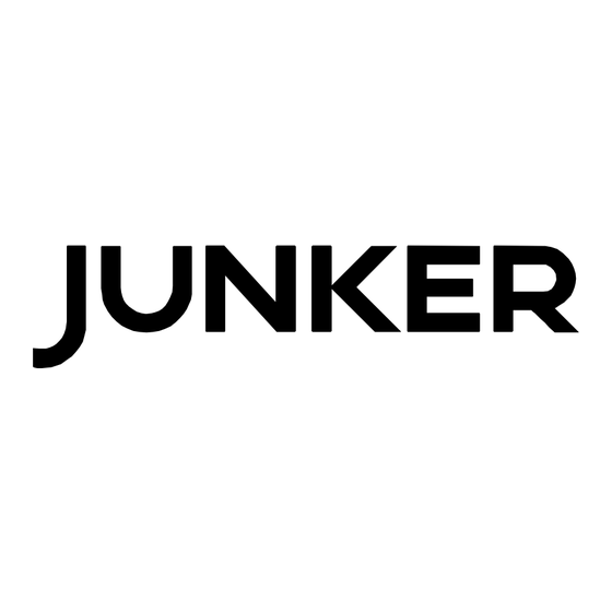 Junker JD66GW50 Notice D'utilisation