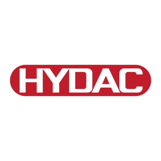 Hydac FluidAqua Mobil E Série Notice D'utilisation Et De Maintenance