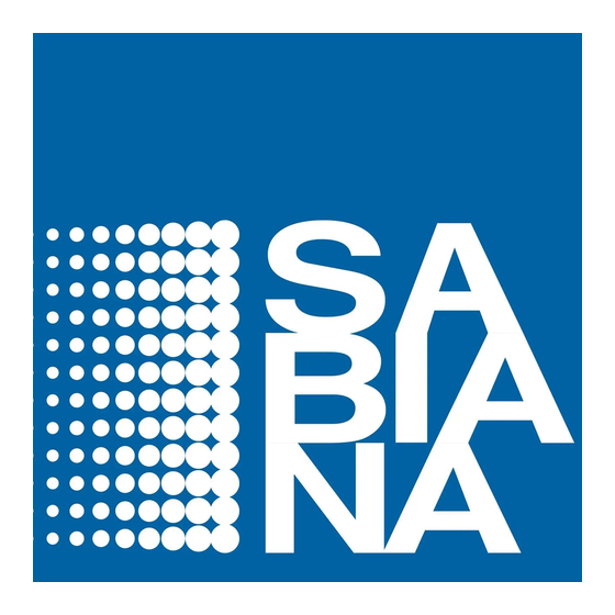 Sabiana SKYSTAR–ECM 7-8 Manuel D'installation, D'utilisation Et D'entretien