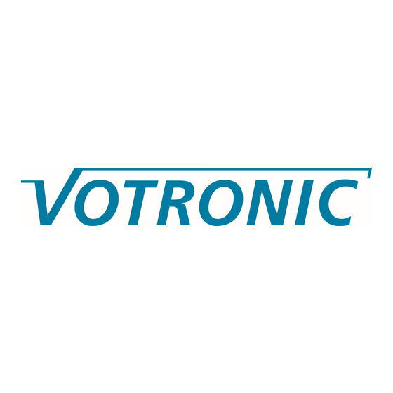 Votronic 5551 Instructions De Montage Et De Service